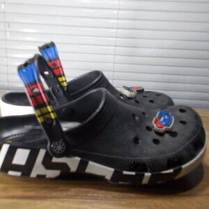 Nascar Crocs Classic Unisex Clog Shoes Men’s 8 Women’s 10